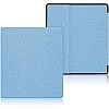 فكرة Fekra Slim PU Leather cover for Kindle Oasis 7 Inch (10th Gen, 2019 Release & 9th Gen, 2017 Release) with Auto Wake/Sleep (Baby blue)