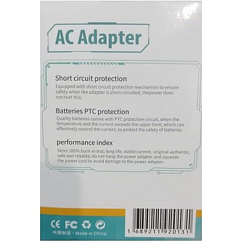 Generic 3V 2A AC Adapter for Gas Water Heater & 100% Energy Efficient, PTC Safety, Short Circuit Protection