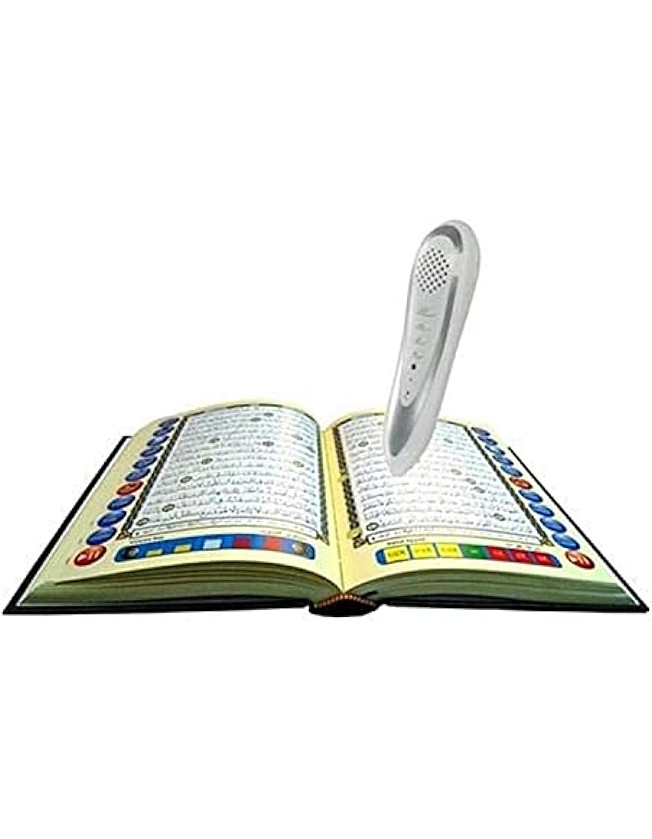 قران كريم مع قلم الكتروني للقراءة موديل M9، متعدد الالوان