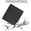 جراب من جلد صناعي بتصميم مزود بوظيفة نوم/استيقاظ ذكي لجهاز Kindle Oasis الجيل التاسع والعاشر إصدار 2017 و2019 من فلاي اوريجين