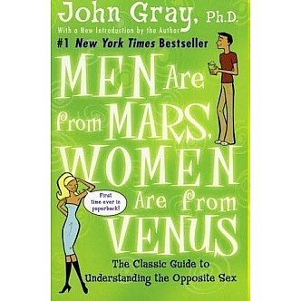 كتاب Men Are from Mars Women Venus - John Gray دكتوراه الدليل الاكثر مبيعا