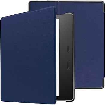 غطاء حماية سليم شيل لجهاز kindle أواسيس (الجيل العاشر، إصدار 2019 والجيل التاسع، إصدار 2017)، غطاء ذكي مع خاصية السكون/النشاط التلقائي لجهاز أما