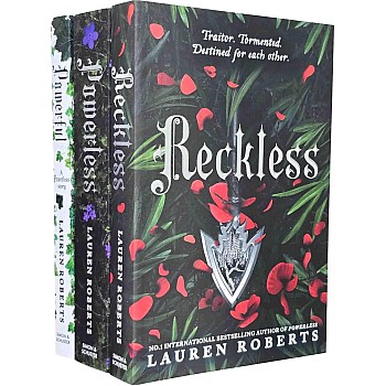 مجموعة كتب the powerless trilogy بقلم لورين روبرتس من 3 كتب