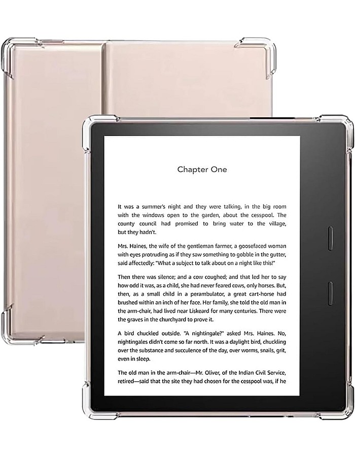 Zcooooool Case for Kindle Oasis (9th &10th Gen, 2017/2019 Released) 7" Clear Cover Reinforced Corners for Kindle Oasis Cover/Kindle Oasis Case