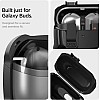 فكرة Fekra Compatible with Samsung Galaxy Buds 3 Pro/Buds 3 Case Full-Body Shockproof (Secure Lock) Galaxy Buds 3 & Galaxy Buds 3 Pro (2024) with Carabiner (Black)