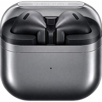 Buds 3 Pro Bluetooth Wireless Earbuds - ANC Noise Cancelling + HIFI Sound Deep Bass - Fast Charging - Sweat Resistant for Sports & Gym - Clear Calls - Compatible with iPhone and Android (Silver)