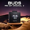 سماعات أذن لاسلكية Buds 3 Pro بلوتوث - إلغاء ضوضاء ANC + صوت HIFI باس عميق - شحن سريع - مقاومة العرق للرياضة والجيم - مكالمات واضحة - متوافقة مع آيفون