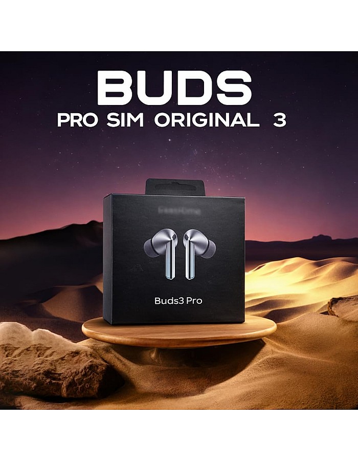 سماعات أذن لاسلكية Buds 3 Pro بلوتوث - إلغاء ضوضاء ANC + صوت HIFI باس عميق - شحن سريع - مقاومة العرق للرياضة والجيم - مكالمات واضحة - متوافقة مع آيفون