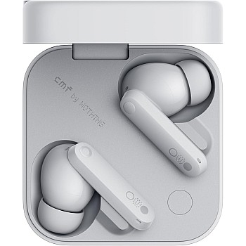CMF by Nothing Buds Pro 2, ANC Wireless Earbuds, Hi-Fi Sound, Low Latency, 50H Battery Life, Light Grey