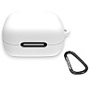 Generic Case Cover Silicone R50i, P25i, P20i Case Dust Proof Cover Earphone With Keychain for AirPods Compatible with Anker AirPods (white)