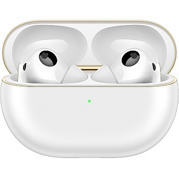 HUAWEI FreeBuds Pro 4, Wireless Earbuds, Real Sound with Dual Driver, Stable and Clear Calls, Dynamic Smart ANC, Compatible with iOS&Android, Noise Cancelling, Snowy White