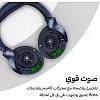 سماعة للرأس بلوتوث هجينة بخاصية إلغاء الضوضاء النشطة مع صوت ثلاثي الأبعاد بـ 4 ميكروفونات و55 ساعة تشغيل وشحن سريع ووضع الألعاب وتطبيق ذكي