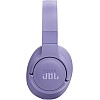JBL Tune 720BT Wireless Over-Ear Headphones with JBL Pure Bass Sound, 76H Battery, Hands-Free Calls, Multi-Point Connection, Foldable Design - Purple | 1 Year Local warranty