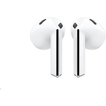 Samsung Galaxy Buds3, White, Wireless Bluetooth Earbuds with Adaptive EQ/ANC, Hi-Fi Sound, 360 Audio, 1 Year Local Warranty