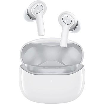 Soundcore by Anker Life P2i TWS, AI-Enhanced Calls, 2 EQ Modes, 28H Playtime with Fast Charging, Bluetooth 5.2, Easy-Pairing, Button Control, White,18 Months warranty