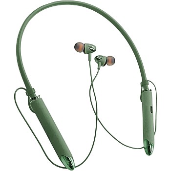 Start Extra Bass Earphone ST-105, Neckband Style with 5 Voice Changing Functions, Pure Sound, Compatible with Mobile Phones and Gaming Devices Green (Green)