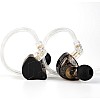 Yinyoo KZ ZSN PROX in Ear Earphones Balanced Armature Driver Hybrid Technology 1DD 1BA Earphone Earbuds Comfortable Ear Noise Cancelling Headphones for Cell Phone Android Women Men Girl (mic, Black)