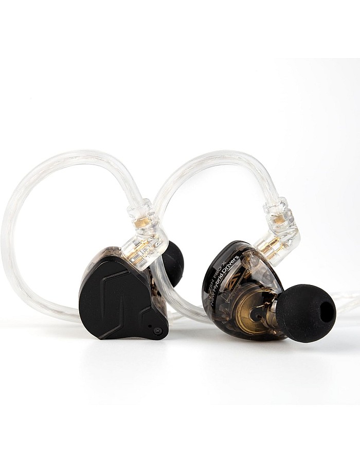 Yinyoo KZ ZSN PROX in Ear Earphones Balanced Armature Driver Hybrid Technology 1DD 1BA Earphone Earbuds Comfortable Ear Noise Cancelling Headphones for Cell Phone Android Women Men Girl (mic, Black)