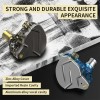 Yinyoo KZ ZSN Pro in Ear Buds Earphones Hybrid Dynamic Driver Balanced Armature Earbuds Headphones Dual Driver 1DD 1BA Deep Bass Stereo Sound Ergonomic Comfortable Earphones(Gray mic)