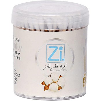 Zi cotton ear buds - 150 wood buds