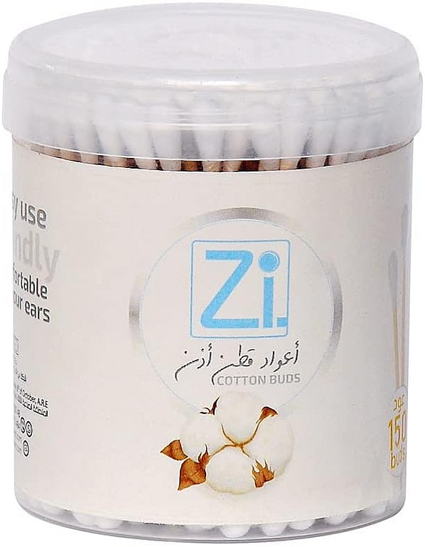 Zi cotton ear buds - 150 wood buds