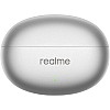 realme Cuffie Wireless Buds Air 6, Hi-Res Professional, 12.4 mm Deep Bass Driver, 50 dB Smart Active Noise Cancellation, Up to 40 Hours of Playback, Flame Silver