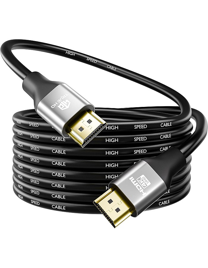 كابل HDMI من ترو اتش كيو بطول 10 متر متوافق مع PS4 و Xbox One و سكاي HD TV و CCTV و أجهزة اللابتوب و أجهزة العرض