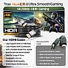 كابل HDMI من ترو اتش كيو بطول 10 متر متوافق مع PS4 و Xbox One و سكاي HD TV و CCTV و أجهزة اللابتوب و أجهزة العرض