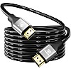 كابل HDMI من ترو اتش كيو بطول 10 متر متوافق مع PS4 و Xbox One و سكاي HD TV و CCTV و أجهزة اللابتوب و أجهزة العرض