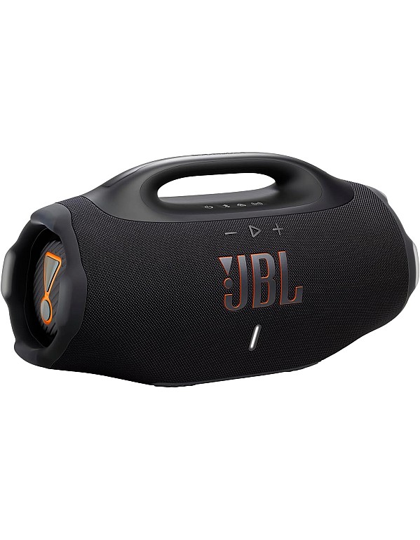 JBL Boombox 4, Portable Bluetooth Speaker, JBL Pro Sound with AI Sound Boost, IP68 Waterproof/Dustproof, Up to 34H Playtime, Auracast Multi-Speaker Connection, Two Bass Boost Settings, Black