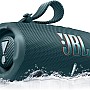JBL Charge 6, Wireless Portable Bluetooth Speaker, 28 Hours Playtime, IP68 Waterproof, Dust and Drop Resistant, JBL Pro Sound with AI Sound Boost, Auracast Multi-Speaker Connection, Blue