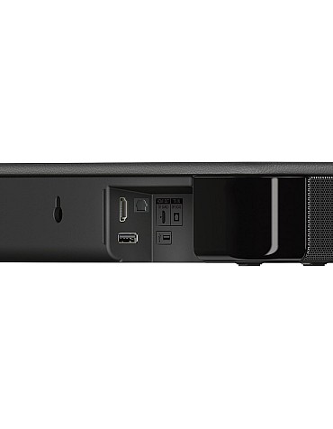 سوني مكبر صوت HT-S100F 2.0 قناة مع بلوتوث ونظام صوت محيطي امامي اس فورس - تصميم صغير للسينما المنزلية السلسة.