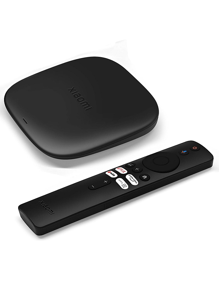 Xiaomi Mi TV Box S 3nd Gen, 2GB RAM + 32GB ROM, 4K Ultra HD Streaming Reproductive, Bluetooth, Wi-Fi, 3rd Generation, Black
