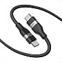 كابل USB نوع C من انكر سلك مضفر معاد تدويره 240 وات 1.8 متر بمنفذ إلى شحن سريع النوع لايفون 15 - برو بلس ماكس وماك بوك وايباد اير 4 وجالاكسي S23 والم