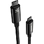 Baseus USB C Cable, 240W PD 3.1 5A QC 4.0 Fast Charging USB C to USB C Cable, Zine Alloy Nylon Braided Type C to Type C Data Cable for Samsung S21 S20+S10 Note 10 iPad Pro MacBook Pro Pixel (10ft)