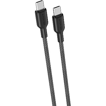 G-Power GP-C60 USB-C to USB-C 65W Cable (1M), Support Apple iPhone 17/16 /15 Series, iPad Pro, USB-C MacBook, Samsung Galaxy, Pixel and Tablets - Black