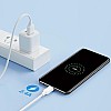 كابل بيانات للشحن السريع 3 أمبير USB نوع A إلى مايكرو بطول 1 م S-UM018A9 من جوي روم، لون أسود