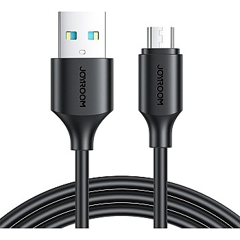 JOYROOM S-UM018A9 3A USB-A to Micro Fast Charging Data Cable 1m-Black