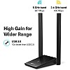 TP-Link USB WiFi Adapter for PC (Archer T4U Plus)- AC1300Mbps Dual Band Wireless Network Adapter for Desktop with 2.4GHz/5GHz High Gain 5dBi Antennas, Supports Windows 10/8.1/8/7, Mac OS