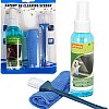 Zerfa Screen Display 3 in 1 Screen Cleaning kit with Spray Cloth Brush Clean Tool for Laptop, Computer, Mobiles, LCD, LED Screen Cleaner (3 in 1 Screen Cleaning Spray with Cloth Brush Clean Tool)
