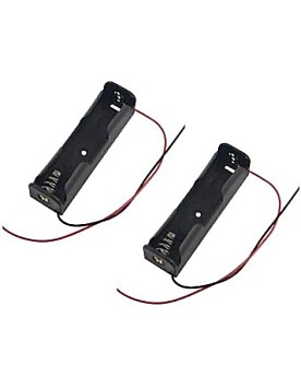 1 Cell Li-on Battery Holder 1×18650 (pack of 2 Holders)