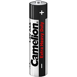 Camelion Extra Heavy Duty AAA Zinc-Carbon Batteries – (Pack of 12)