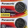 PANASONIC BATTERIES CR2032 LITHIUM BATTERY, 3V, COIN CELL (5 pieces)