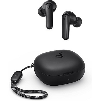 Anker Soundcore VI R50i True Wireless Earbuds with 10mm Drivers for Powerful Bass, Bluetooth 5.3, Long Playtime (30 Hours), Water Resistant, 2 Clear Mics, and 22 Preset EQs,18 Months Warranty