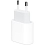 محول شاحن ابل 20 وات منفذ USB-C، أبيض
