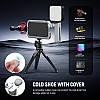 NEEWER Quick Release Side Handle with Detachable Bluetooth Shutter, Anti Off Cold Shoe, 360° Rotation, Compatible with 16 Pro 16 Pro Max S25 Ultra Cage Accessories, Silver + Gray, PA045E