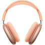 سماعات رأس فوق الأذن ايربودز ماكس لاسلكية بخاصية إلغاء الضوضاء النشطة وصوت مكاني مخصص وشحن USB نوع C واتصال بلوتوث لآيفون من ابل، لون برتقا