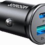 Joyroom JR-CCN05 30W Mini Metal Car Charger – USB-C PD + USB-A Quick Charging, Fast Charge Support (PD3.0/PPS/QC3.0), Compact Design – Black | 12-Month Warranty