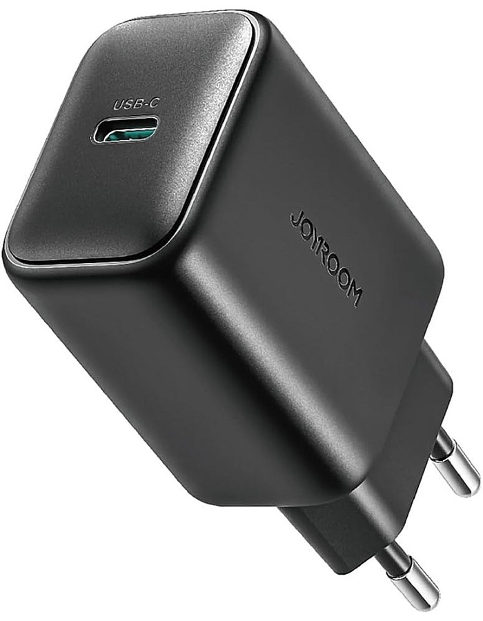 شاحن من جوي روم بتقنية USB-C، متوافق مع هواتف سامسونج وآيفون والأجهزة المحمولة، بمنفذ واحد