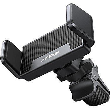 Joyroom JR-ZS377 Car Phone Holder for Air Vent, 360° Rotatable Adjustable Grip, Universal Fit for 4.5–6.7″ Smartphones – Black